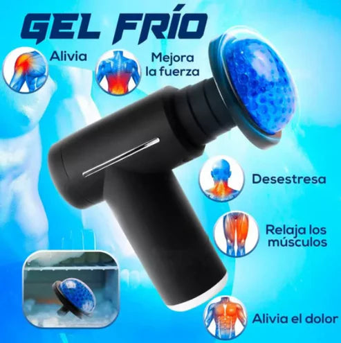 MASAJEADOR GUN FRIO Y CALIENTE